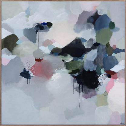 STORM CLOUDS &amp; MOUNTAINS - Limited edition Canvas Print