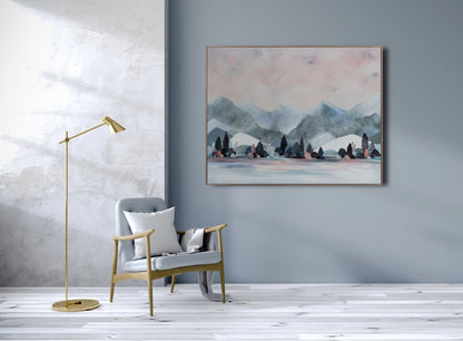 Saltus Montem -  Limited edition Canvas Print