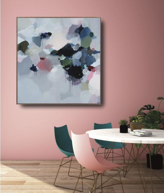 STORM CLOUDS &amp; MOUNTAINS - Limited edition Canvas Print