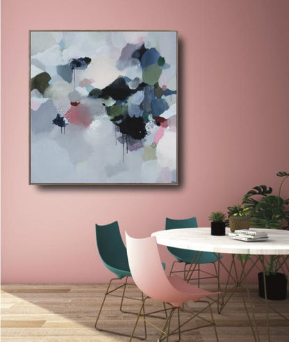 STORM CLOUDS &amp; MOUNTAINS - Limited edition Canvas Print