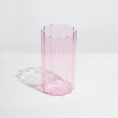 Wave Vase - Pink