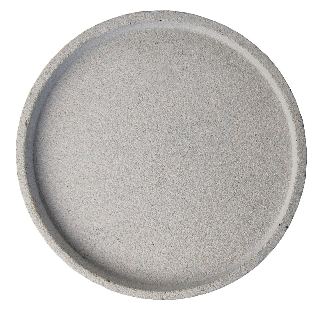 Concrete Round Tray- Natural