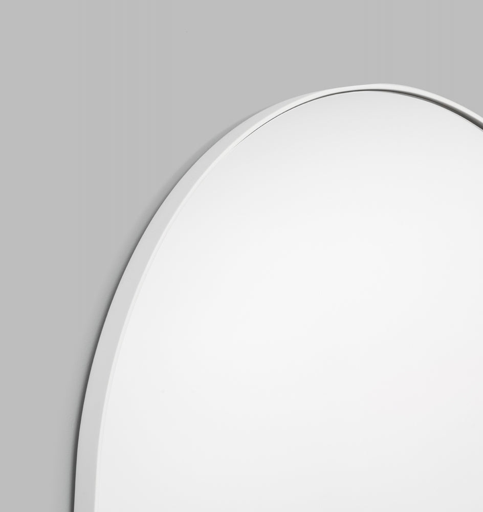 Bjorn Arched Mirror - Bright White