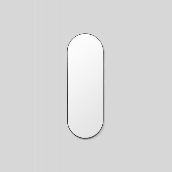 Bjorn Oval Large Mirror - Black