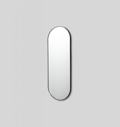 Bjorn Oval Large Mirror - Black