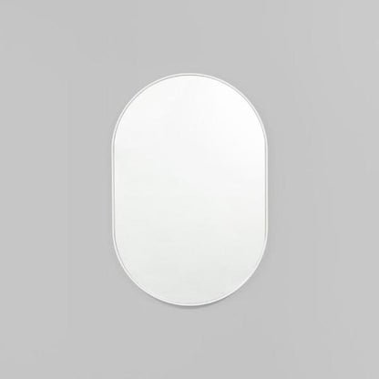 Bjorn Oval Mirror - Bright White - Assorted sizes