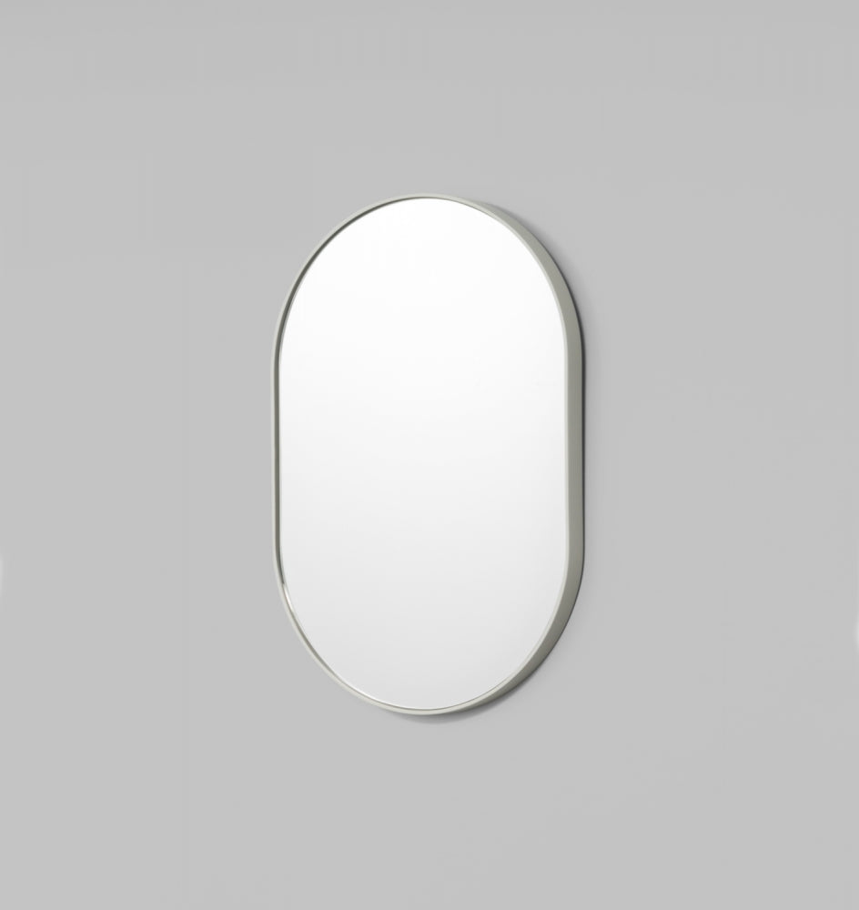 Bjorn Oval Mirror Dove - Assorted sizes