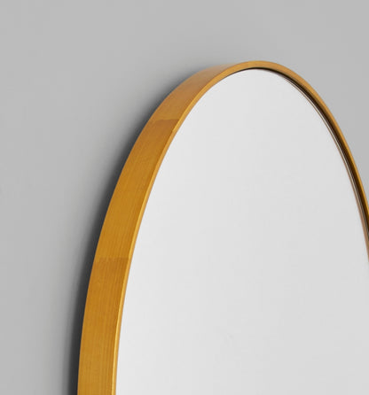 Bjorn Oval Mirror Brass - Assorted Sizes