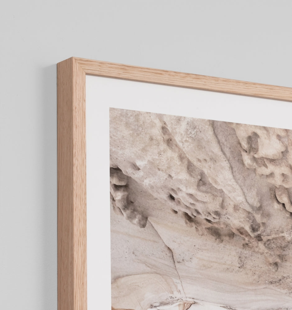 Bondi Sandstone Framed Print