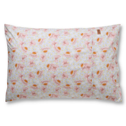 Bush Flowers Cotton Pillowcase Set