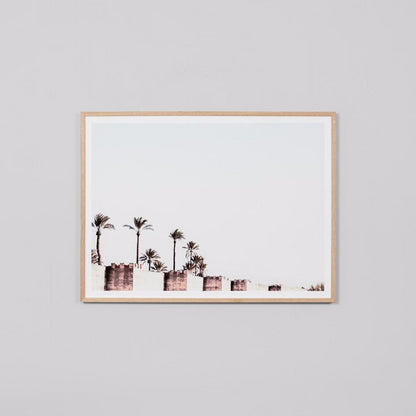 City Wall Framed Print