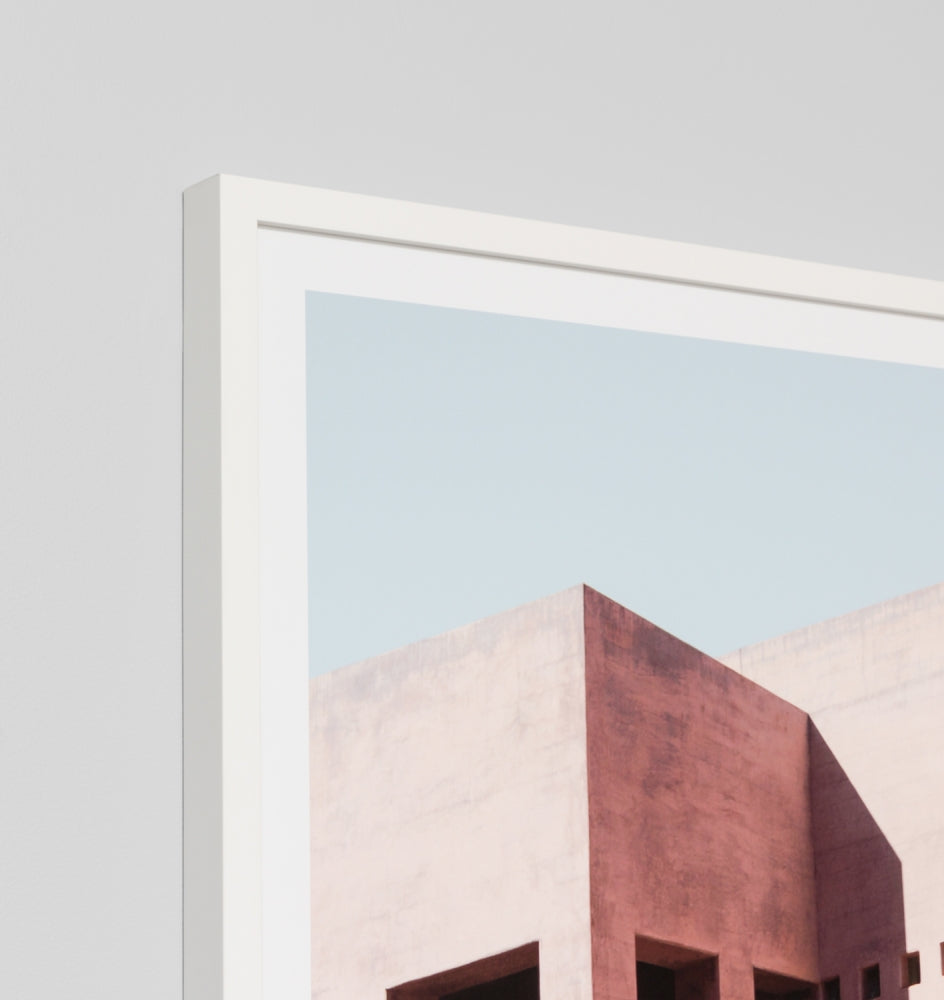 Concrete Sky Framed Print