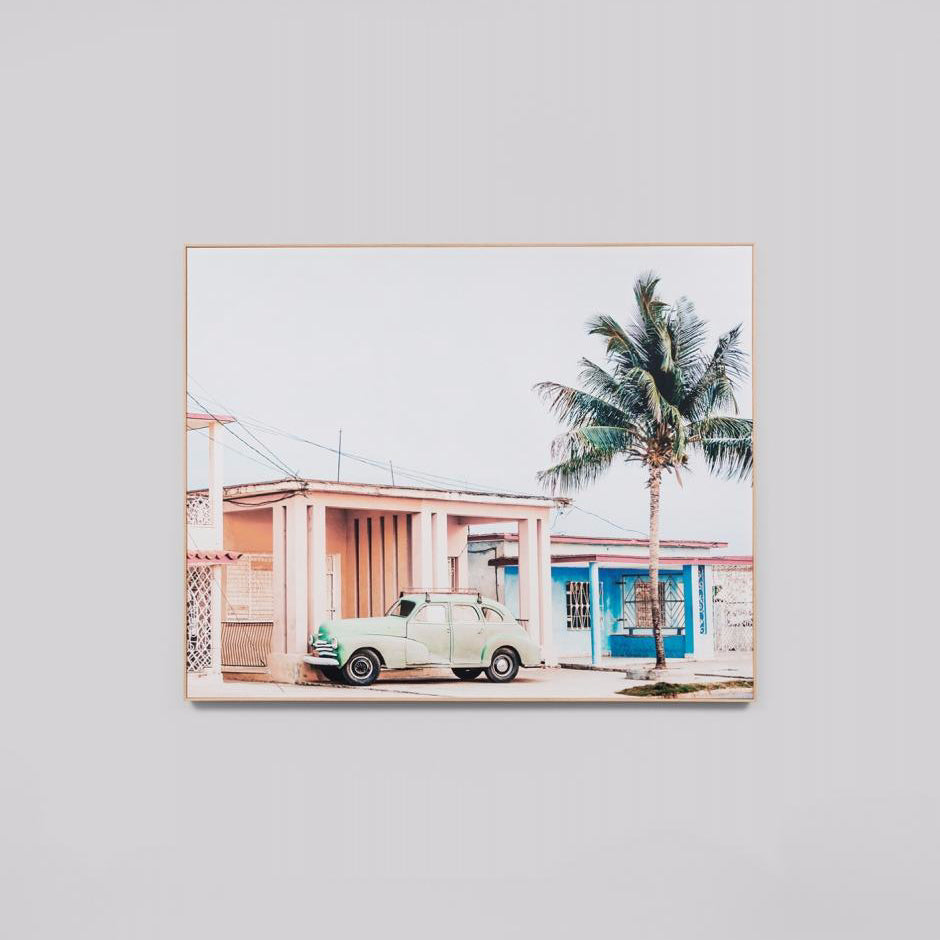 Cuba Framed Canvas