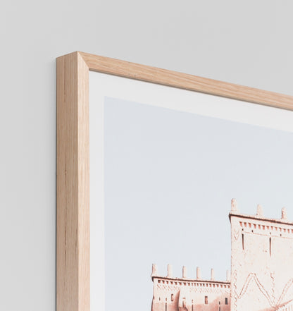 Desert Architecture Framed Print