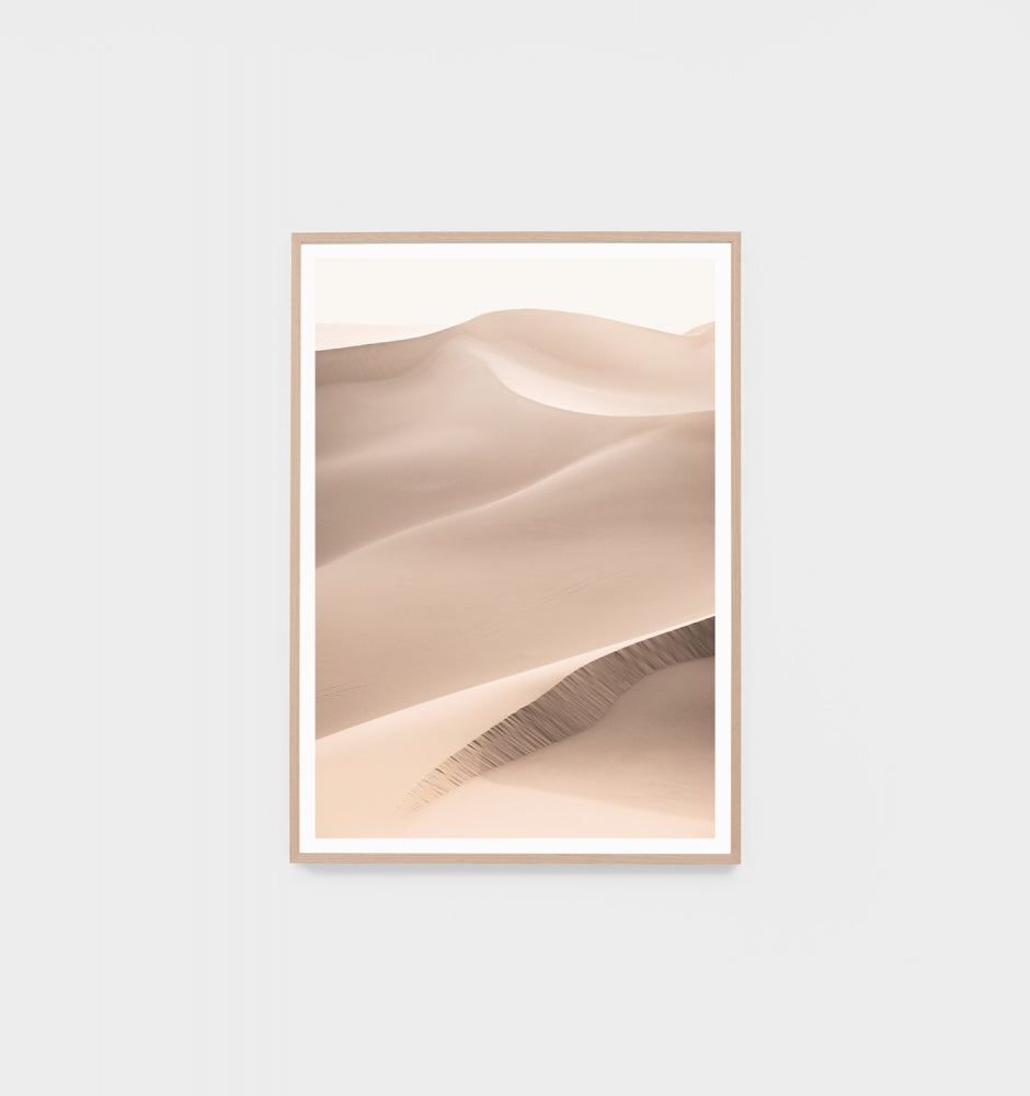 Endless Dunes Framed Print