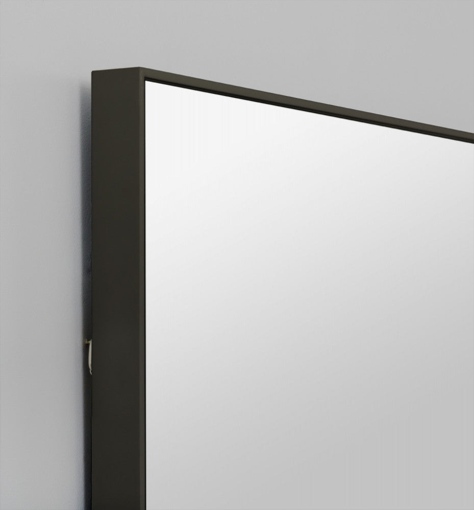 Flynn Rectangle Mirror - Black