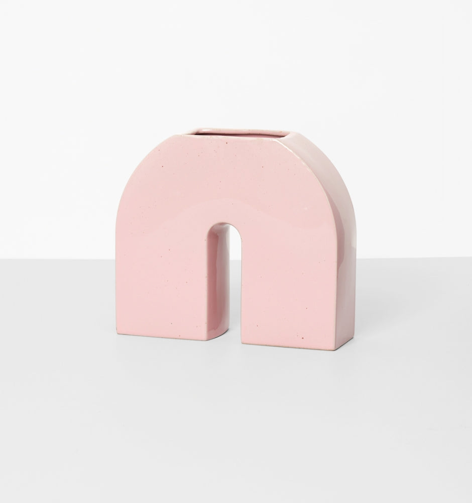 Kurve Vase Pink - Small