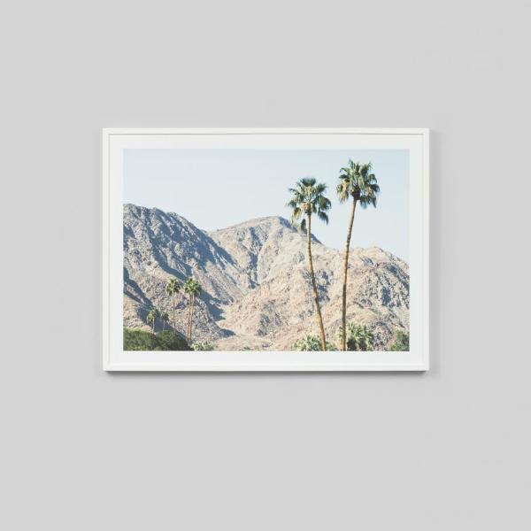 Palm Hills Framed Print